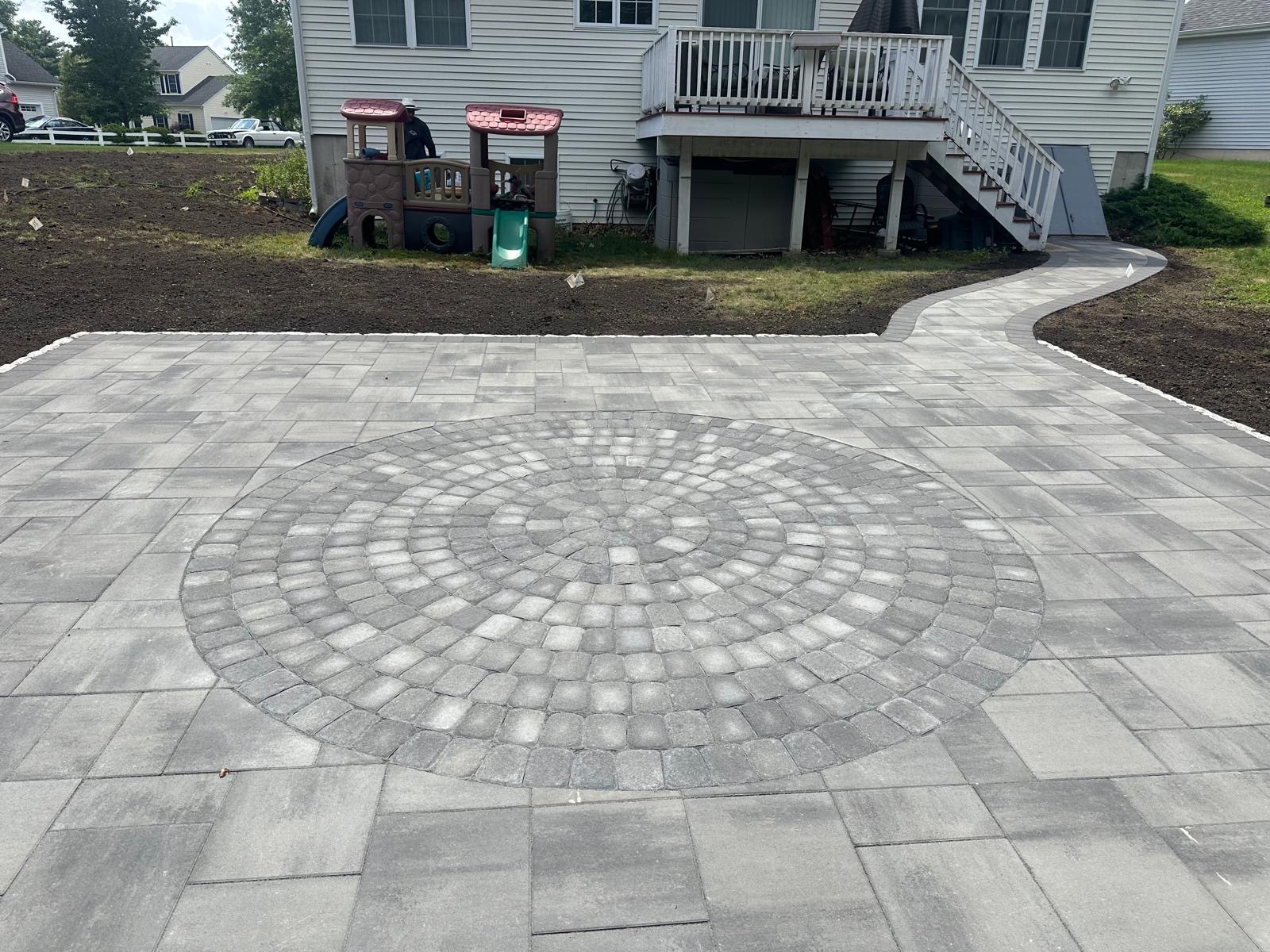 Decorative patio
